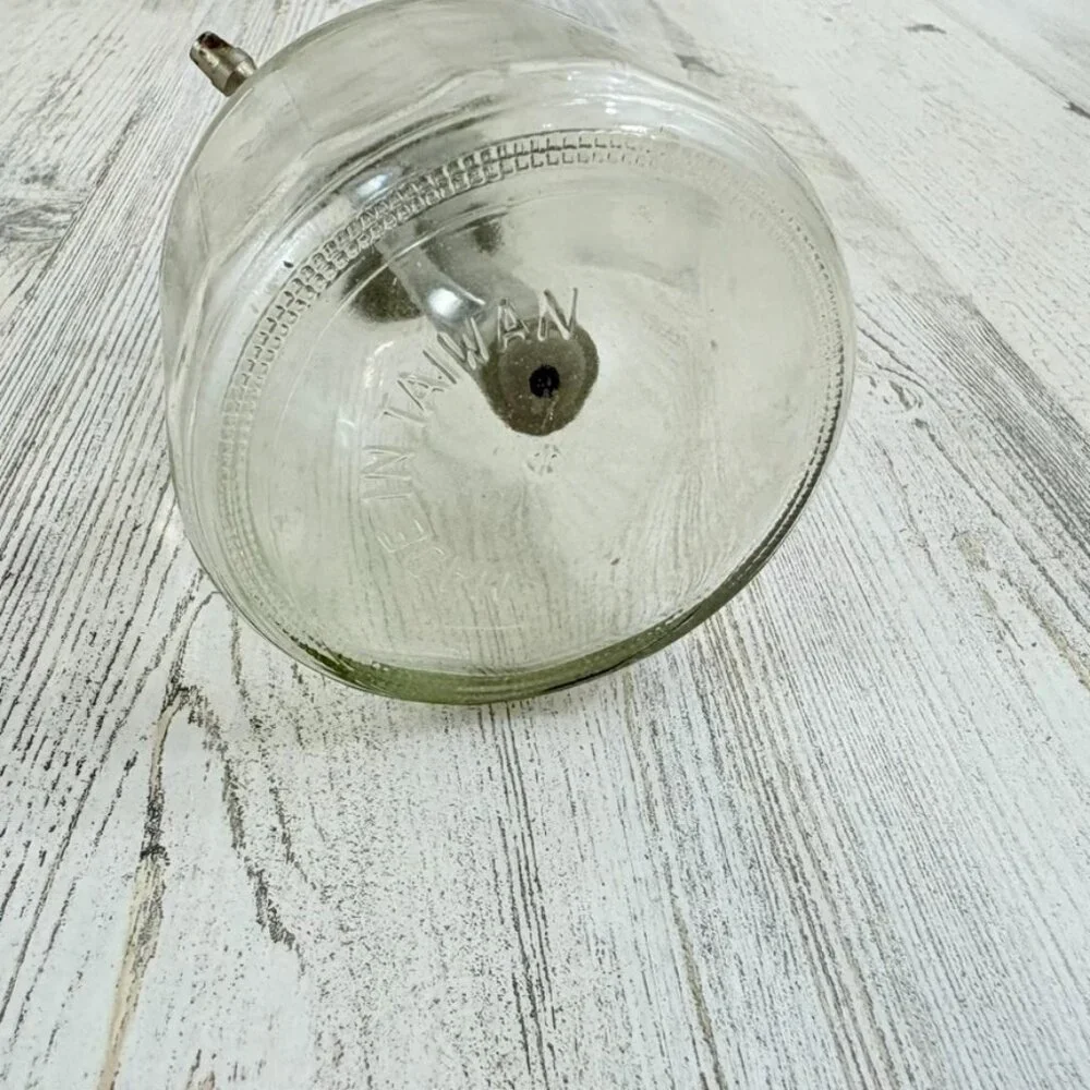 Vintage Glass Chrome Plant Mister Spray Bottle Plant Spritzer Taiwan